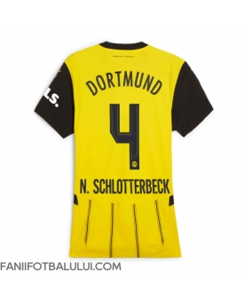 Borussia Dortmund Nico Schlotterbeck #4 Tricou Fotbal Replică 2024-25 Femei Acasa